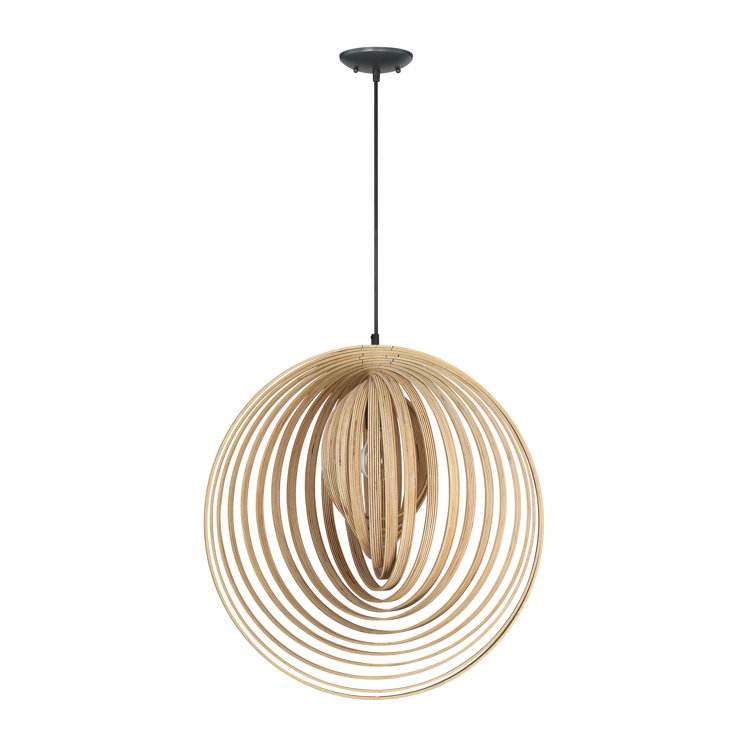 Oliver Ussery 1Light Unique / Statement Globe Pendant & Reviews Wayfair
